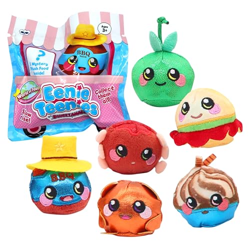 Joytoy Squeezamals Eenie Teenies Food Mini Plüschis im Blindpack 10x3,5x10 cm von Joytoy