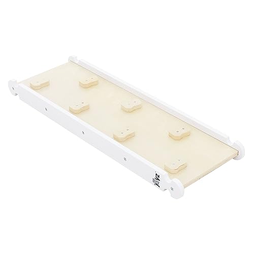 Joyz Rutsche für Kletterdreieck, Weiß, Rutschbrett für Klettergerüst, Kletterrampe Holz mit 7 Griffen für Kletterbogen, Pikler Dreieck, Montessori Spielzeug, Holzrutsche Indoor für Kinder ab 2 Jahre Joyz Rutsche für Kletterdreieck, Weiß, Rutschbrett für Klettergerüst, Kletterrampe Holz mit 7 Griffen für Kletterbogen, Pikler Dreieck, Montessori Spielzeug, Holzrutsche Indoor für Kinder ab 2 Jahre von Joyz