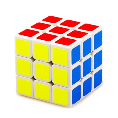 Zauberwürfel,Speed Cube,Magic Cube 3x3,3D Puzzle Cube,Dreht Sich Schneller und Präziser,Magic Cube für Anfänger und Fortgeschrittene,Smooth Fast Cube Sequential Brain Teaser Toys for Fast Cubing Fun von Jrhncy