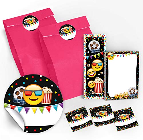 12 Lesezeichen + 12 Mini-Notizblöcke + 12 Geschenktüten/rosa + 12 Aufkleber Kino Cinema-Party Mitgebsel Gastgeschenk beim Kindergeburtstag Jungen Mädchen 12 Lesezeichen + 12 Mini-Notizblöcke + 12 Geschenktüten/rosa + 12 Aufkleber Kino Cinema-Party Mitgebsel Gastgeschenk beim Kindergeburtstag Jungen Mädchen von JuNa-Experten