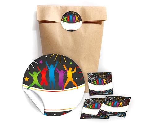 8 Geschenktüten/Natur + 8 Aufkleber Jump Party Trampolin für Mitgebsel Gastgeschenk beim Kindergeburtstag Jungen Mädchen 8 Geschenktüten/Natur + 8 Aufkleber Jump Party Trampolin für Mitgebsel Gastgeschenk beim Kindergeburtstag Jungen Mädchen von JuNa-Experten