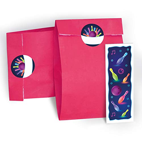 8 Lesezeichen + 8 Geschenktüten/pink + 8 Aufkleber Bowling für Mitgebsel Gastgeschenke beim Kindergeburtstag Mädchen Jungen 8 Lesezeichen + 8 Geschenktüten/pink + 8 Aufkleber Bowling für Mitgebsel Gastgeschenke beim Kindergeburtstag Mädchen Jungen von JuNa-Experten