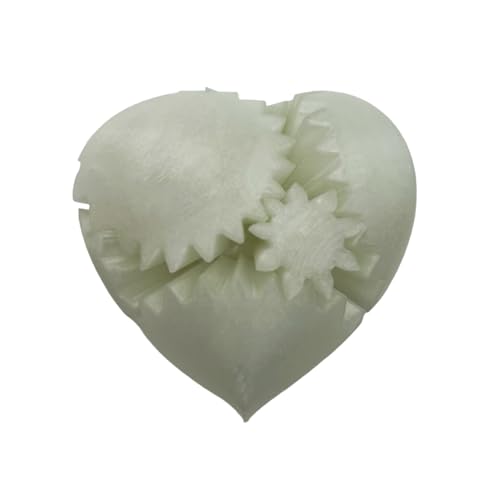 Bola De Engranaje En Forma De Corazón Bola De Engranaje Impresa En 3D Esfera De Engranaje Única Bola De Engranaje 3D En Forma De Corazón Juguete Antiestrés Esfera De Engranaje Impresa En 3D Fidget De von Jubepk