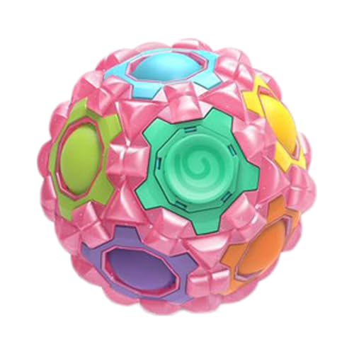 Bunte Fidget-Bälle für Kinder, lustige Fidget-Puzzlebälle, lehrreiches Fidget-Ball-Puzzlespiel, Körpermassage-Fidget-Ball, interaktive Fidget-Bälle für und Mädchen von Jubepk