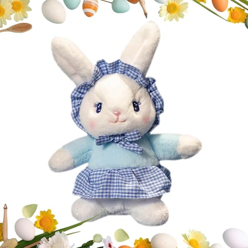 Easter Bunny Plush Toy, Small Easter Rabbit Stuffed Toy, Adorable Easter Bunny Plush Doll, Cute Easter Bunny Plush Toys, Soft Easter Bunny Toy for Bedroom Decor and Easter Decoration and Celebration von Jubepk