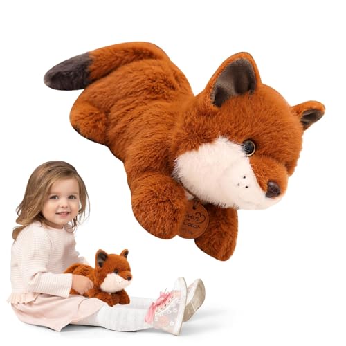 Fuchs-teddys, Fuchs-Plüsch, jellycats-Fuchs, Spielzeug Zum Kuscheln, Fuchs-Kissen, Plüsch, Fuchs Für Kinder, Stofftier, Fuchs, Fuchs-Plüschtier Für, Fuchs-Plüschtier Für Mädchen, Weiches Fuchs von Jubepk