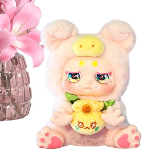 Jubepk Anime Plüschpuppen, weiche gefüllte Figur, abnehmbares Outfit-Design, kuscheliges Plüsch, Sammlerstück, Geschenk für Kinder, Mädchen, , Anime-Fans, Schlafzimmer, Spielzimmer, von Jubepk