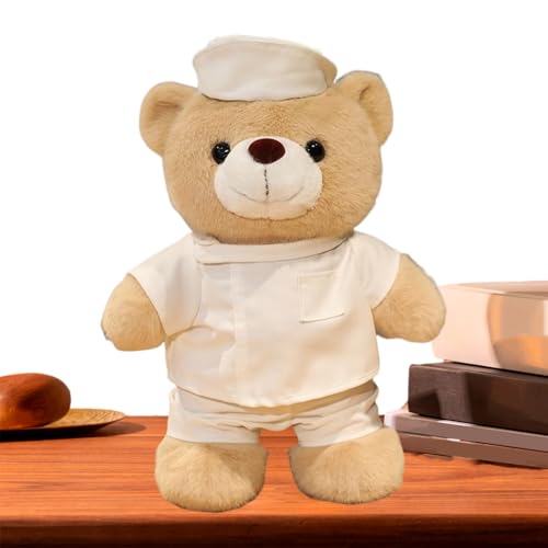 Jubepk Doctor Bear Plush, Soft and Cute Plush Toy, Adorable Stuffed Animal Gift for Kids, Friends, Babies, Nursery, Bedroom, Baby Shower, Playroom, Holiday Decorations Jubepk Doctor Bear Plush, Soft and Cute Plush Toy, Adorable Stuffed Animal Gift for Kids, Friends, Babies, Nursery, Bedroom, Baby Shower, Playroom, Holiday Decorations von Jubepk