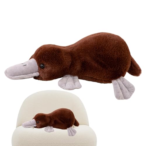 Jubepk Duck Stuffed Toy, Soft Duck Billed Animal Stuffed Toy, Australia Animal Stuffed Plush Toy, Realistic Duck Billed Animal Plush Toys, 39cm/15.35 Inches Cute Plush Pillow for Kids and Collectors von Jubepk