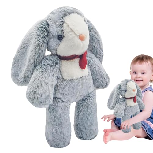 Jubepk Hase Plüsch | 14,1 Zoll Hasenspielzeug | Kuscheltier Plüsch | Kuscheliger Stoffhase | Kuscheliges Tierspielzeug Für Die Heimdekoration, Anschmiegsame Plüschtiere Für Kinder Und Erwachsene von Jubepk