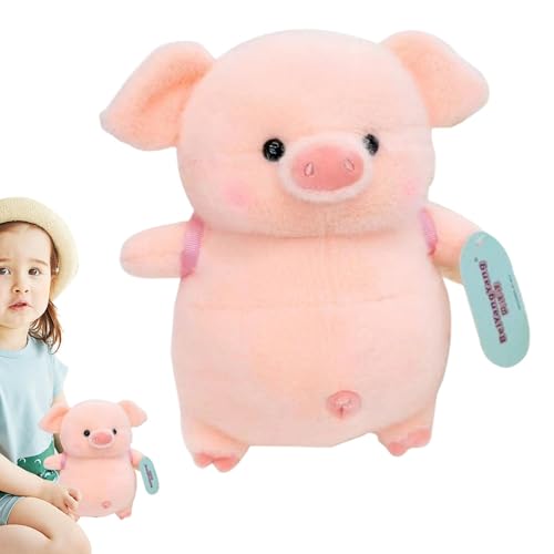 Jubepk Hog Stuffed | Cartoon Hog Doll | Soft Throw Pillow | Adorable Hog Plush Toy | Huggable Animals Household Soft Throw Pillow Sofa and Bed Decoration for Study Room, Dormitory von Jubepk