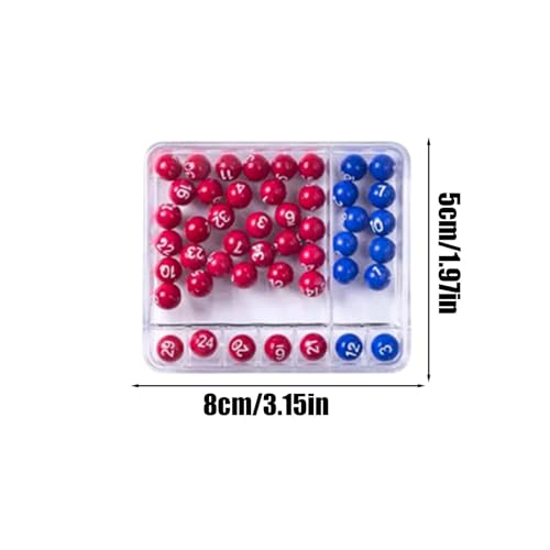 Jubepk Lottery Ball Machine, Portable Lottery Selector, Manual Number Picker, Lottery Drawing Device, Number Selector Tool, Game Lottery Machine, Ball Selector Device, Hand-Operated Lottery Tool von Jubepk