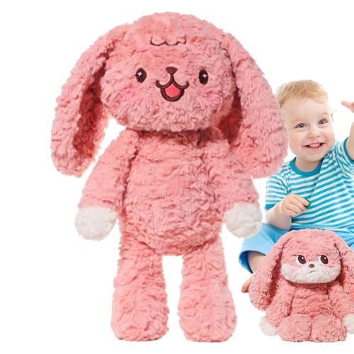 Jubepk Rabbit Plushies | Reversible Plush Toy | Changeable Cartoon Toy | Collectible Rabbit Dolls, Adorable Plushie, Cartoon Plush Collectible, Long Ear Reversible Plush, Cute Rabbit Stuffed Toy von Jubepk