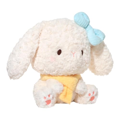 Jubepk Stuffed Animals Rabbit | Soft Plush Bunny | Comfort Plush Animal | Sleep Soother Bunny Toy | Plush Toy Stuffed Animal Comfort Animal Stuffed Doll for Living Room, Bedroom, Chair, Sofa von Jubepk