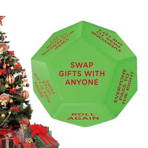 Jubepk Weihnachtswürfelspiel | 12 Seiten hölzerne Weihnachtswürfel -Austauschspiel - Interaktive Gruppenaktivitäten Vorräte für Home Backyard BBQ Yard Dating Family Gathering Party Jubepk Weihnachtswürfelspiel | 12 Seiten hölzerne Weihnachtswürfel -Austauschspiel - Interaktive Gruppenaktivitäten Vorräte für Home Backyard BBQ Yard Dating Family Gathering Party von Jubepk