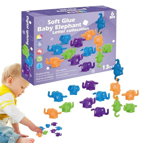 Matching Letters Toys, Number Matching Toy, Fine Motor Skills, Early Educational Toy, Matching Letters and Number Toys Designed to Enhance Fine Motor Skills and Promote Early Education in Children von Jubepk