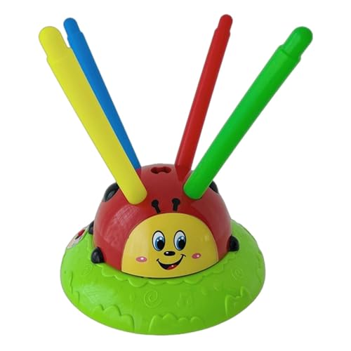 Musical Jump Toy, Toss Game Equipment, Ladybug Fun Toy, 2-In-1 Activity, Kids Game, Toddler Play Equipment, Indoor Play Toy, Outdoor Activity Toys, Games, Jump and Toss von Jubepk