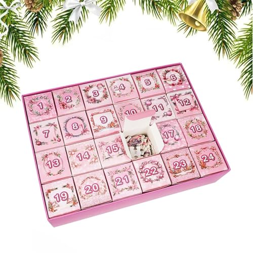 Puzzle-Adventskalender 2024 | Kinder-Adventskalender | Feiertags-Countdown-Puzzle für Kinder | Einzigartige Adventskalender für Weihnachten | Feiertagspuzzles Einzigartiges Weihnachts-Countdown-Tagess von Jubepk