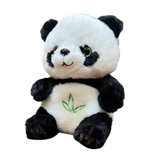 Atming Panda Schlaf Buddy, gefüllte Tier süßes Panda Bild | Eingebauter Sensor Schlaf Buddy weiche Musik Schlafplüsch für Kinder Mädchen von Jubilofex