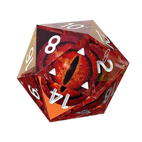 Augapfel Dice – Rollenspiel Dice, RPG Würfel-Set | Dragon Eye Dice Polyedric Dice Designer Handmade Polyedral RPG Dice Set mit lebendigen Kanten, schönen Einschlüssen für A Augapfel Dice – Rollenspiel Dice, RPG Würfel-Set | Dragon Eye Dice Polyedric Dice Designer Handmade Polyedral RPG Dice Set mit lebendigen Kanten, schönen Einschlüssen für A von Jubilofex