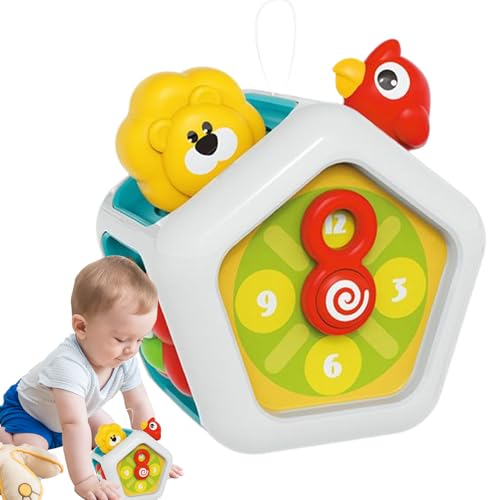 Jubilofex Aktivitätswürfel für Babys, Aktivitätswürfel | sensorischer Lernwürfel | Lernspiele zur Entwicklung der Lernspiele, interaktives Fidget für 12 bis 18 Monate, Jubilofex Aktivitätswürfel für Babys, Aktivitätswürfel | sensorischer Lernwürfel | Lernspiele zur Entwicklung der Lernspiele, interaktives Fidget für 12 bis 18 Monate, von Jubilofex