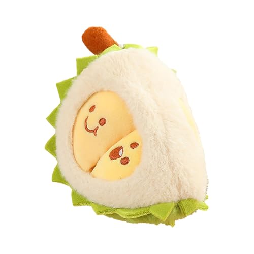 Jubilofex Durian-Plüschspielzeug, Durian-Plüschkissen | Süße Früchte | Kreatives und abnehmbares Durian-Spielzeug für die Früchte, die schälen, Kissen des Durian weich für die und L Jubilofex Durian-Plüschspielzeug, Durian-Plüschkissen | Süße Früchte | Kreatives und abnehmbares Durian-Spielzeug für die Früchte, die schälen, Kissen des Durian weich für die und L von Jubilofex