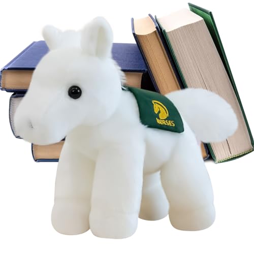 Jubilofex Gefülltes Pferdplüschspielzeug | 2026 Sammlerpuppe | Entzückende Soft Horse Toy Stuffed Puppe, für Kinder Freunde Familiensammler Halloween Weihnachten, Valentinstag Geburtstag Jubilofex Gefülltes Pferdplüschspielzeug | 2026 Sammlerpuppe | Entzückende Soft Horse Toy Stuffed Puppe, für Kinder Freunde Familiensammler Halloween Weihnachten, Valentinstag Geburtstag von Jubilofex