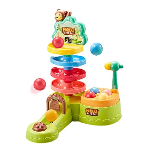 Jubilofex Hämmern von Pounding Toy | Kinder Hammering Ball Learning Station - Multifunktions -Schlagenspiel für 3-6 Zeitalter, Mädchen, Tochter von Jubilofex