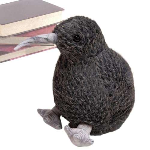 Jubilofex Kiwi Vogelpuppe - Stofftiere Kiwi -Spielzeug - Realistisches süßes weiches Vogelspielzeug, Plüsch Kiwi -Puppe für Mädchen, Vogelbeobachter von Jubilofex