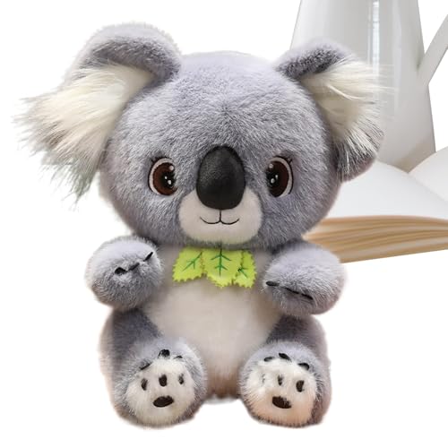 Jubilofex Koala gefülltes Tier - weiche Puppenspielzeug, sammelbare Plüsch -Huggable -Puppen für Mädchen Reise Autositz Schlafzimmer Wohnzimmer Kinderzimmer Klassenzimmer Spielzimmer Jubilofex Koala gefülltes Tier - weiche Puppenspielzeug, sammelbare Plüsch -Huggable -Puppen für Mädchen Reise Autositz Schlafzimmer Wohnzimmer Kinderzimmer Klassenzimmer Spielzimmer von Jubilofex