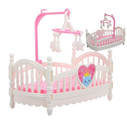 Jubilofex Miniaturmöbel für Haus, kleines Bett – spielerische Dekoration für kreatives Familienspiel und imaginäre Fotografien Jubilofex Miniaturmöbel für Haus, kleines Bett – spielerische Dekoration für kreatives Familienspiel und imaginäre Fotografien von Jubilofex