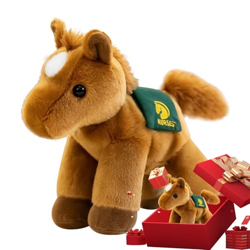 Jubilofex Pferdplüsch | 2026 Sammlerpuppe, entzückende Soft Horse Toy Stoffed Puppe - Für Kinderfreunde Familiensammler Halloween Weihnachten, Valentines Geburtstag Jubilofex Pferdplüsch | 2026 Sammlerpuppe, entzückende Soft Horse Toy Stoffed Puppe - Für Kinderfreunde Familiensammler Halloween Weihnachten, Valentines Geburtstag von Jubilofex