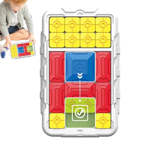 Jubilofex Schiebepuzzle, 500 Level Sinnes-Spielzeug Gedächtnisspiel, Magnetisches Geduldspiel Lernspielzeug Sliding Block Spiel Reise Outdoor Familien Jubilofex Schiebepuzzle, 500 Level Sinnes-Spielzeug Gedächtnisspiel, Magnetisches Geduldspiel Lernspielzeug Sliding Block Spiel Reise Outdoor Familien von Jubilofex