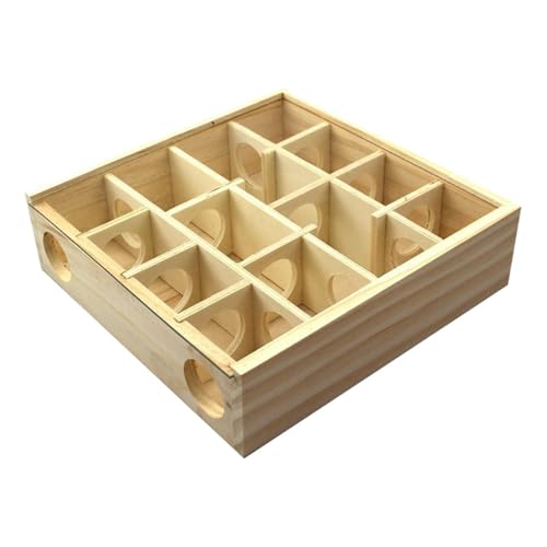 Labyrinthtunnel aus Hamsterholz – Spielzeug für Haustiere aus Naturholz, interaktiver Tunnel für kleine Tiere, Anreicherung mit transparenter Abdeckung | Gerbil Maus Käfig House Labyrinthtunnel aus Hamsterholz – Spielzeug für Haustiere aus Naturholz, interaktiver Tunnel für kleine Tiere, Anreicherung mit transparenter Abdeckung | Gerbil Maus Käfig House von Jubilofex