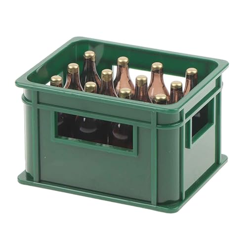 Miniatur-Spielzeug-Bierflaschen – Hausflaschen, Mini-Getränke-Ornamente | Realistisches kleines Pub- für Barregal-Anzeige, Fotozubehör, Con Miniatur-Spielzeug-Bierflaschen – Hausflaschen, Mini-Getränke-Ornamente | Realistisches kleines Pub- für Barregal-Anzeige, Fotozubehör, Con von Jubilofex