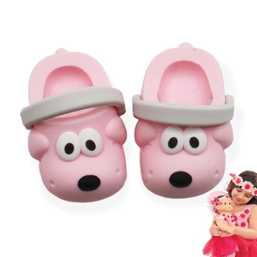 Miniaturschuhe, Miniaturpuppe PVC -Schuhe Sandalen - tun Sie vor, Accessoires Fashion Doll Slipper Fat Fish Körper für Kinder, Mädchen, , von Jubilofex