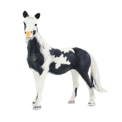 Pferdefigur – Tiermodell, handbemalte Figur | Kreatives Pferdeornament für die Bildung von Tieren, realistische Skulptur der Tiere, Büro-Sammlerspielzeug, Lernen Pferdefigur – Tiermodell, handbemalte Figur | Kreatives Pferdeornament für die Bildung von Tieren, realistische Skulptur der Tiere, Büro-Sammlerspielzeug, Lernen von Jubilofex