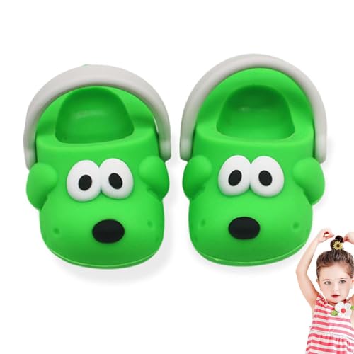 Puppensandalen, Miniaturpuppe PVC -Schuhe Sandalen, tat vor, Accessoires Fashion Doll Slipper Fat Fish Körper für Kinder, Mädchen, , von Jubilofex