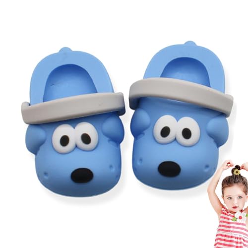 -Schuhe Spielzeug - Miniaturpuppe PVC Schuhe Sandalen - Tu mal Accessoires Fashion Doll Pantoffeln Fettfisch Körper für Kinder, Mädchen, , von Jubilofex