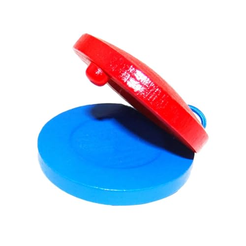 Spanische Castanets – tragbare Holzlacker, hochwertige Flamenco-TanzPercussion | Rythmisches Fingertippinstrument für Erwachsene, Musikunterricht, kulturelles Spiel Spanische Castanets – tragbare Holzlacker, hochwertige Flamenco-TanzPercussion | Rythmisches Fingertippinstrument für Erwachsene, Musikunterricht, kulturelles Spiel von Jubilofex