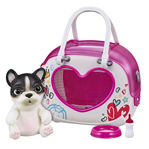 Little Live Pets 700015503 Interaktiver Welpe mit Tasche, Mehrfarbig von Little Live Pets