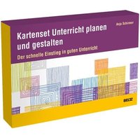 Kartenset Unterricht planen und gestalten von Julius Beltz GmbH & Co. KG