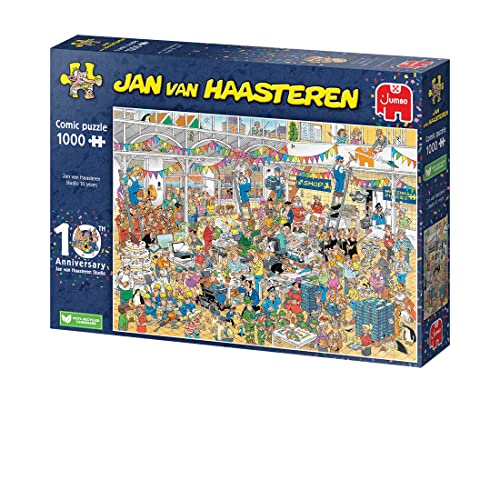 Jan Van Haasteren, Studio 10 Jahre, Puzzle 1000 Teile Erwachsene von Jan van Haasteren