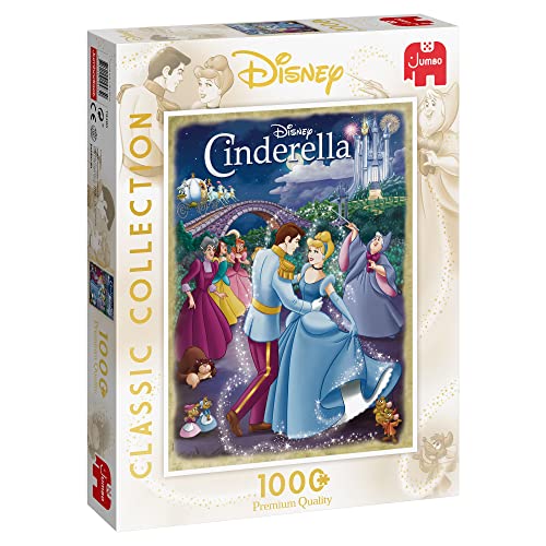 Jumbo Puzzles 19485 Disney Princess Aschenputtel Puzzles, Multicolor von Jumbo