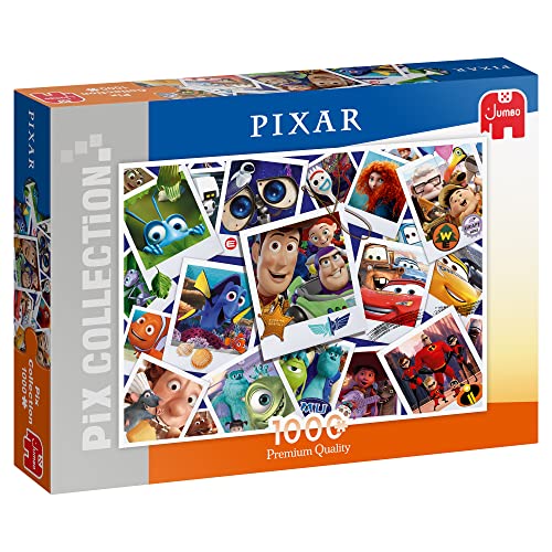 Jumbo Puzzles 19489 Pixar Disney Pix Collection Puzzle, Mehrfarbig von Jumbo