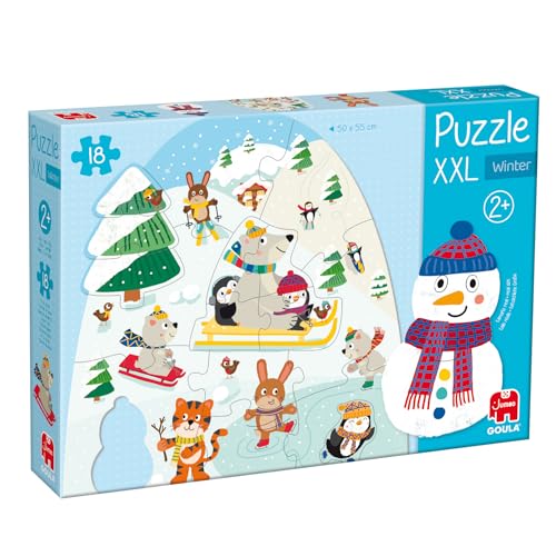 GOULA XXL Winter-Puzzle - 18 Teile von Jumbo Spiele GmbH