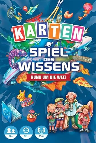 Spiel des Wissens - Kartenspiel Rund um die Welt Euro Hook von Jumbo Spiele GmbH