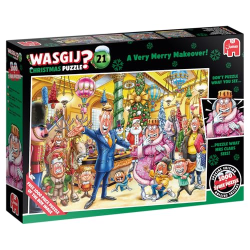 Jumbo Spiele GmbH Wasgij Christmas 21 (2X 1000 Teile) Jumbo Spiele GmbH Wasgij Christmas 21 (2X 1000 Teile) von Wasgij