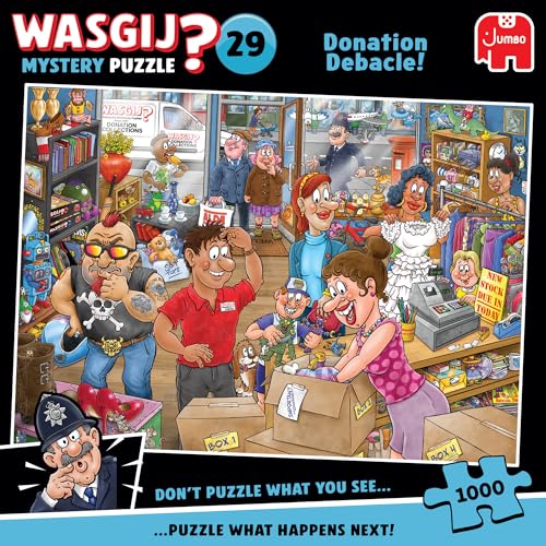Wasgij Mystery 29 - Spenden-Desaster (1000 Pieces) Wasgij Mystery 29 - Spenden-Desaster (1000 Pieces) von Wasgij