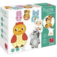 GOULA Magnetisches Holzpuzzle Bauernhof GOULA Magnetisches Holzpuzzle Bauernhof von Jumbodiset Group